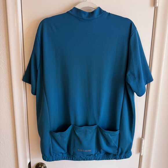 Pearl Izumi Men's Quest Jersey Size XL Color Ocean Blue EUC - Picture 2 of 5
